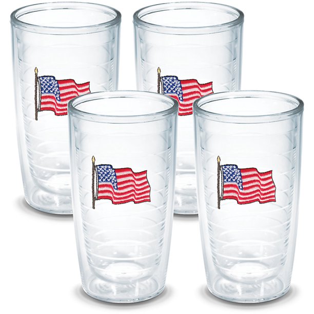 American Flag Tumblers (Set of Four)