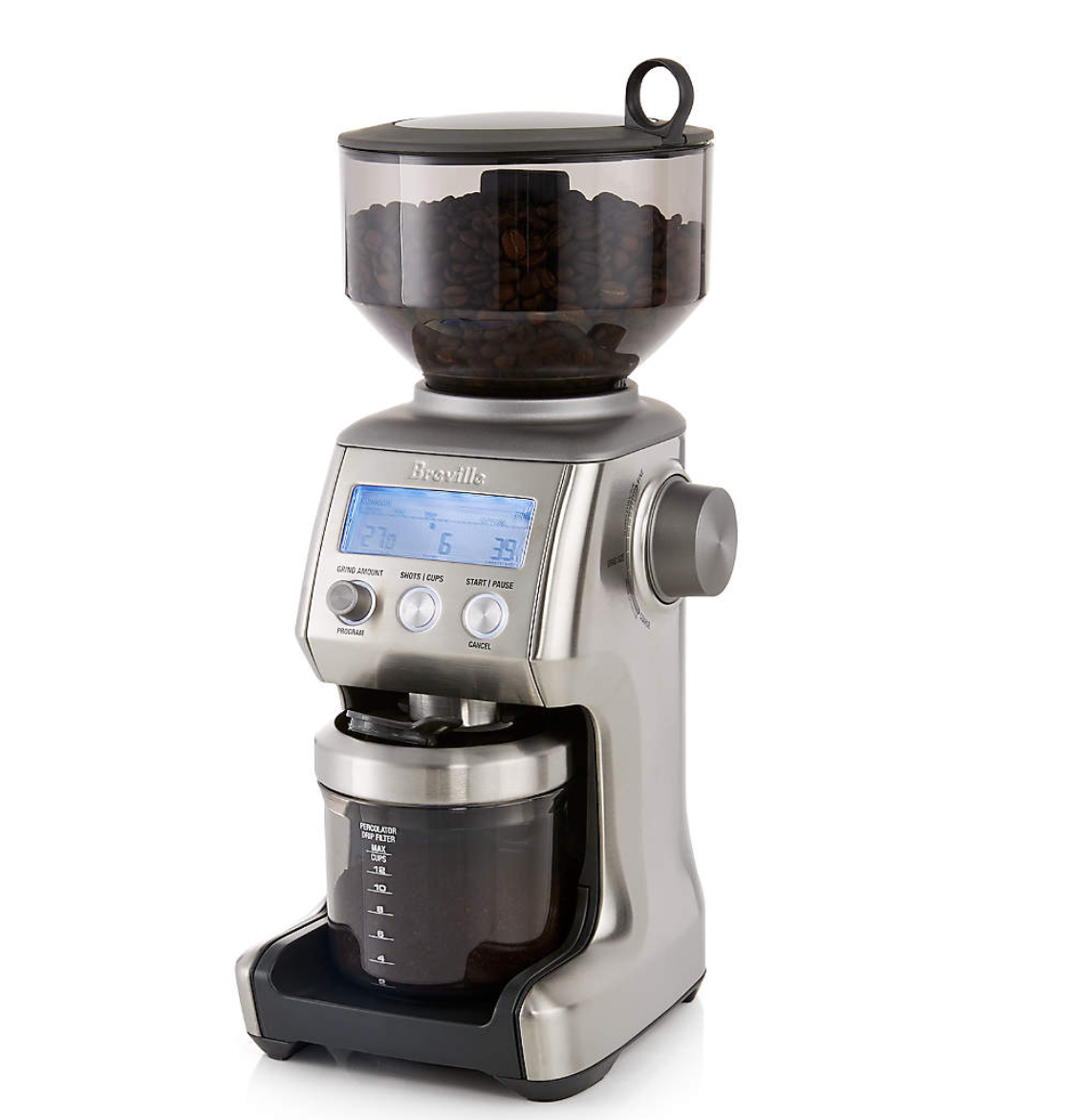 Breville ® Smart Grinder™ Pro Stainless Steel Conical Burr Grinder