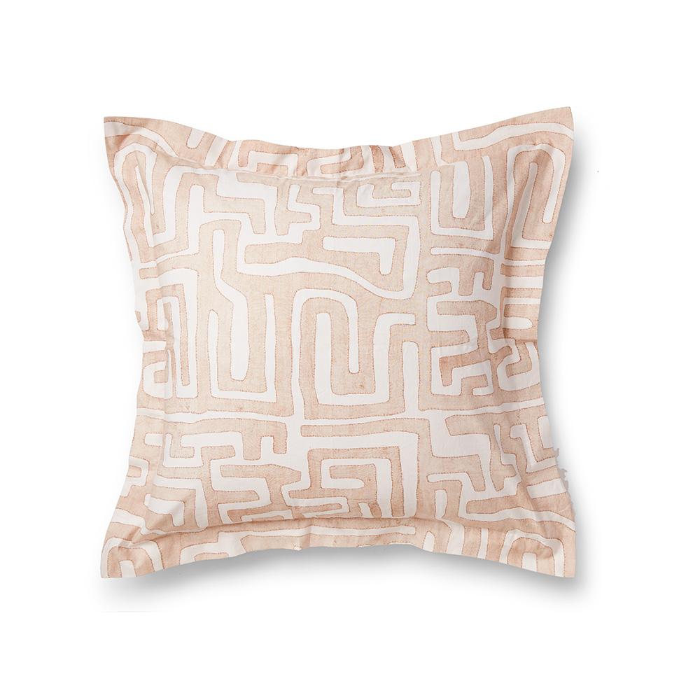 Blush Classic Kuba Cloth - Pillowcases + Shams Default Portugal
