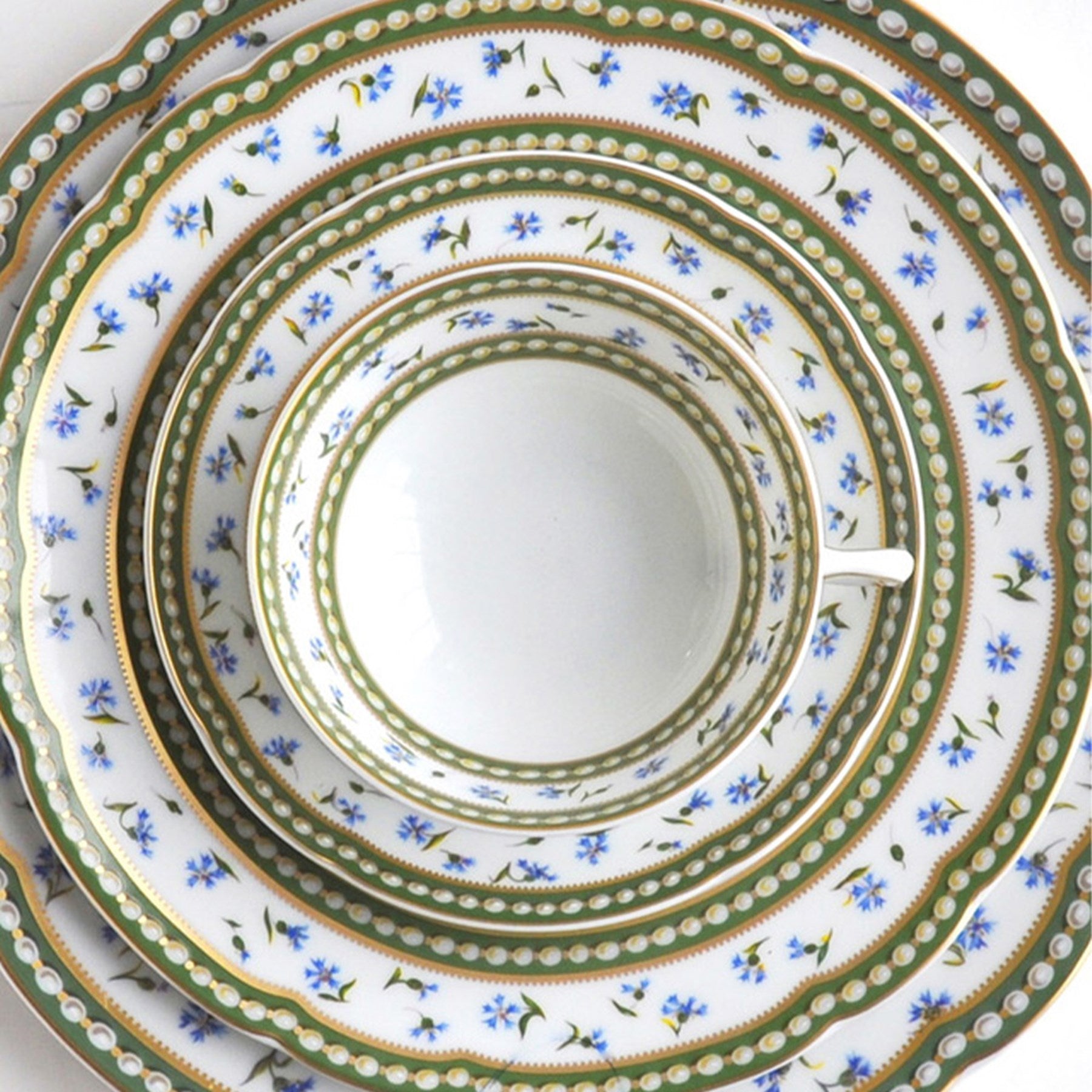 Bernardaud Marie Antoinette Rim Soup Bowl