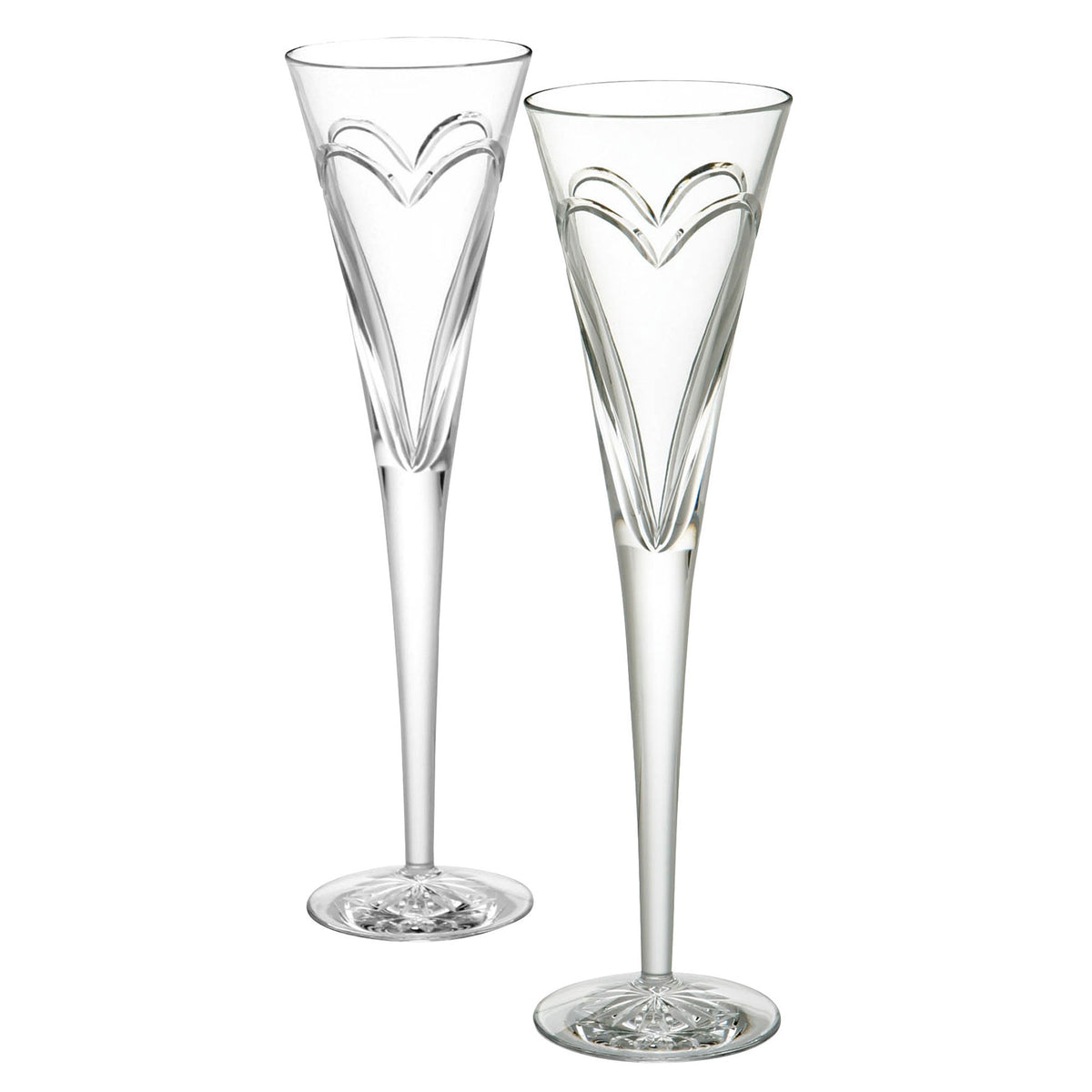 Waterford Wishes "Love & Romance" Toasting Flute, Pair