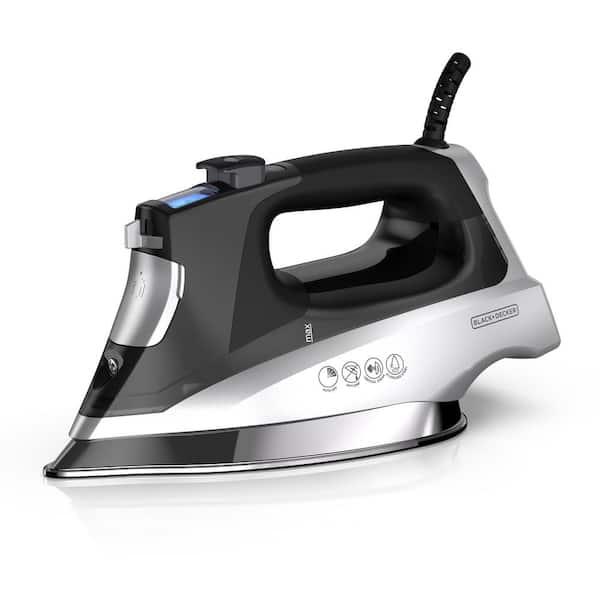 Allure Pro Black Steam Iron with Comfort Grip