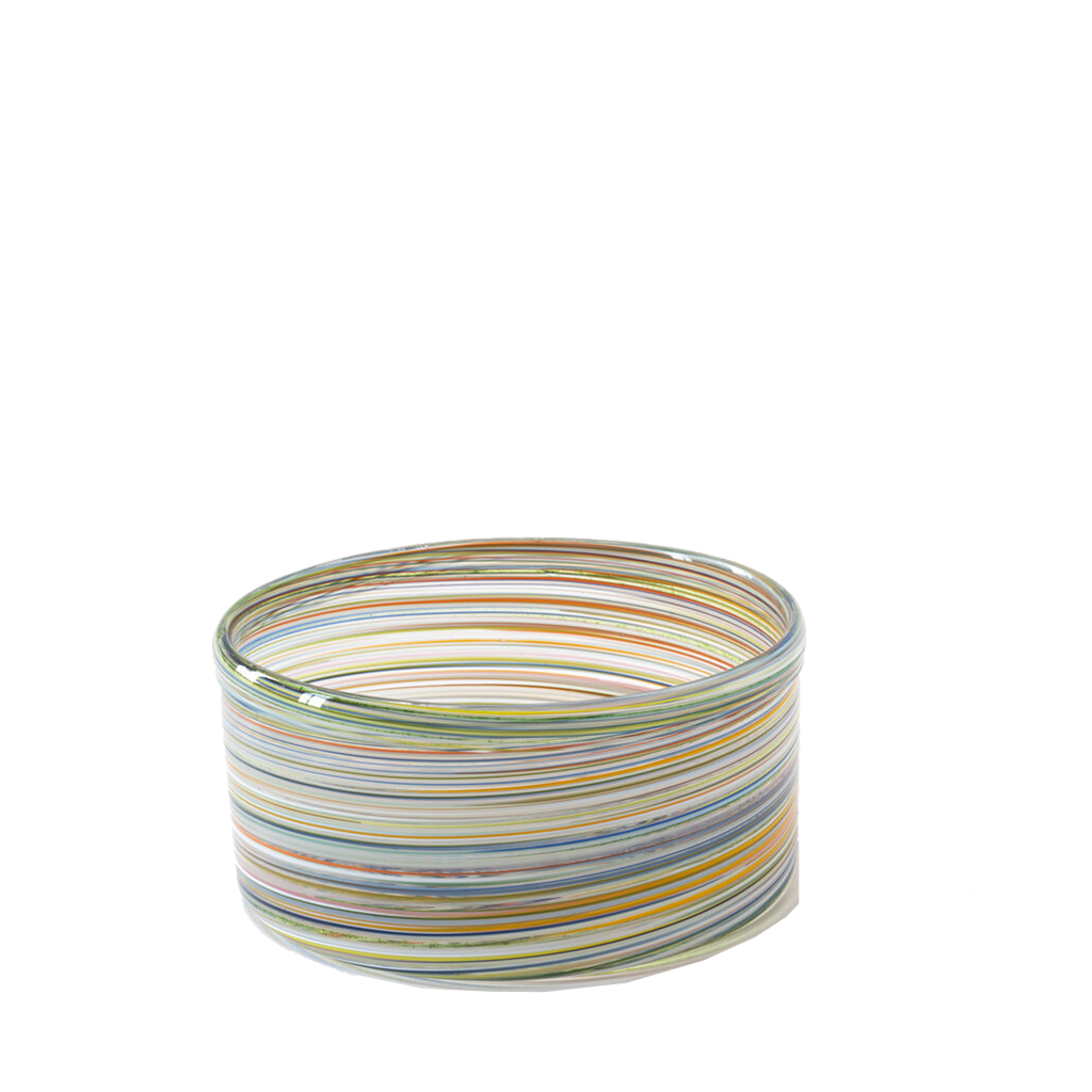 Blown Glass Wine Bottle Coaster