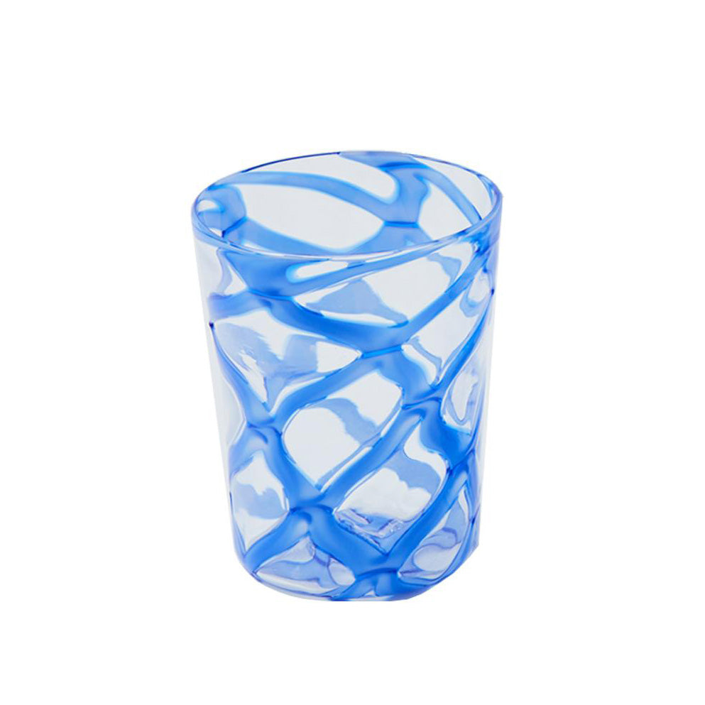 Doge Water Glass in Blue