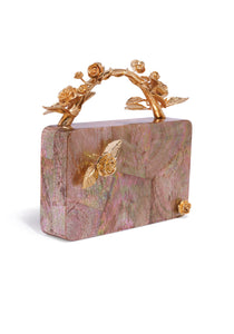 Boboli Clutch in Mauve