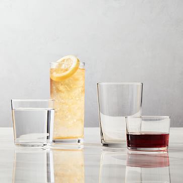 Bormioli Rocco Bodega Casual Glassware, Iced Tea Glasses, Set of 6