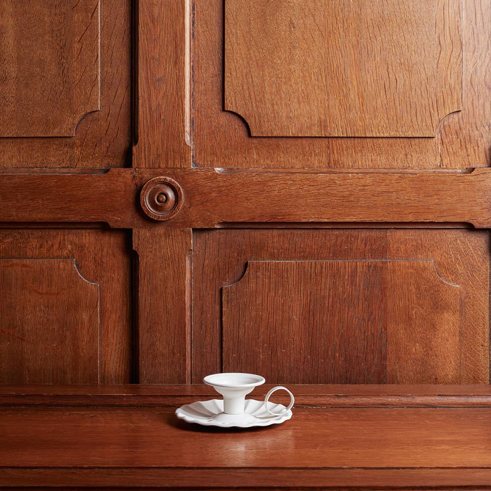 Aluminum candle holder - Sand