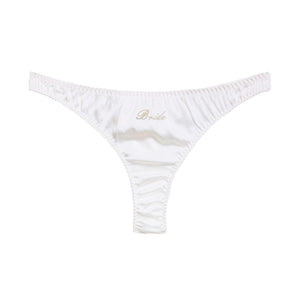 Bridal Luxe Thong in Ivory