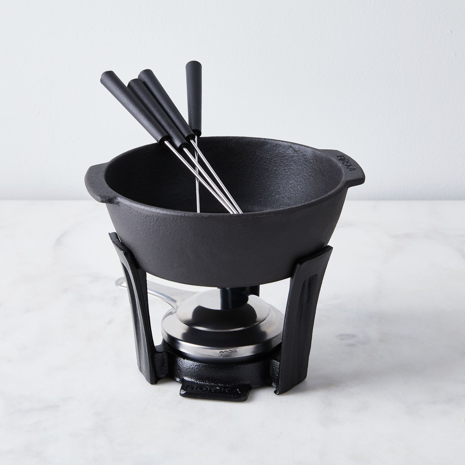 Boska Cast Iron Fondue Pot Set