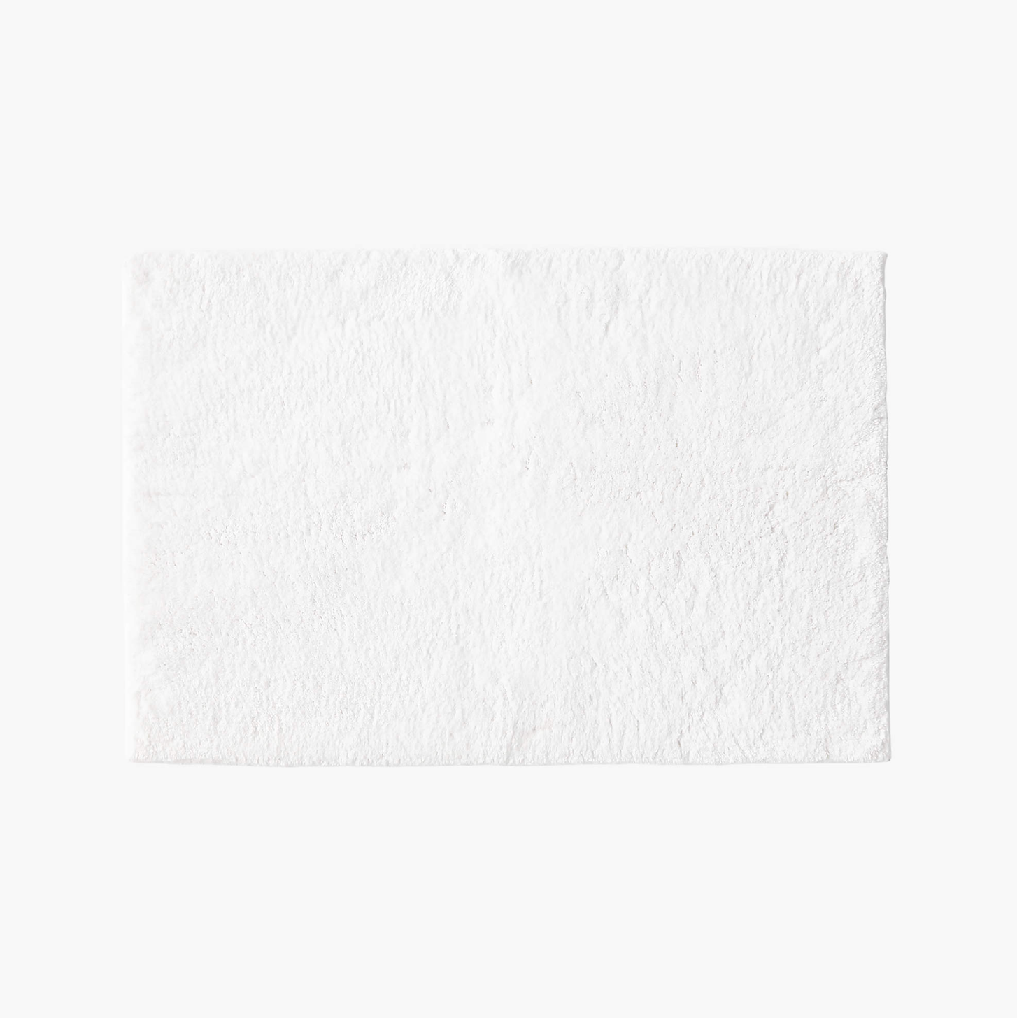 Chase Organic Cotton White Bath Mat 24"x36"