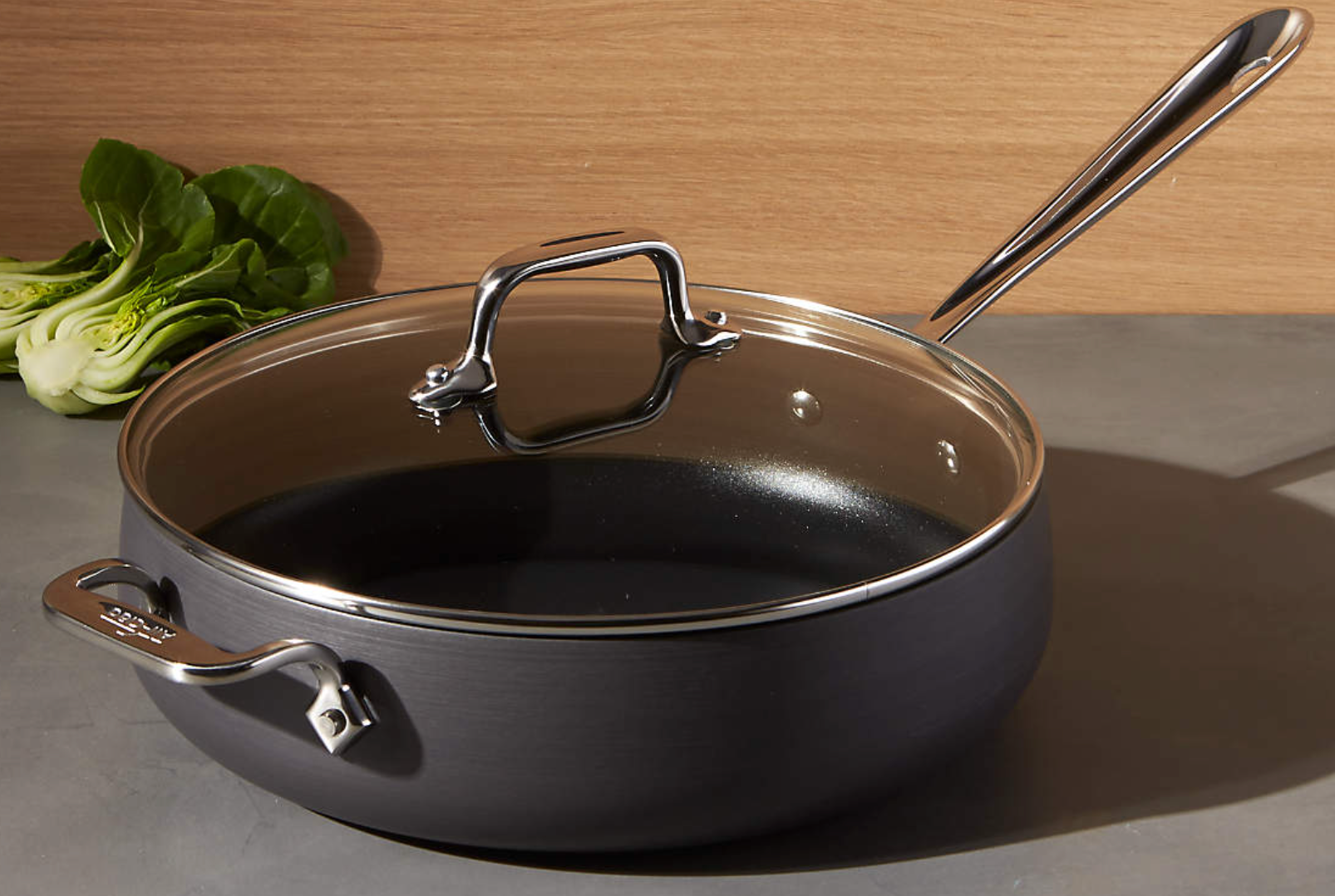 All-Clad ® HA1 Hard-Anodized Non-Stick 4-Qt. Sauté Pan with Lid