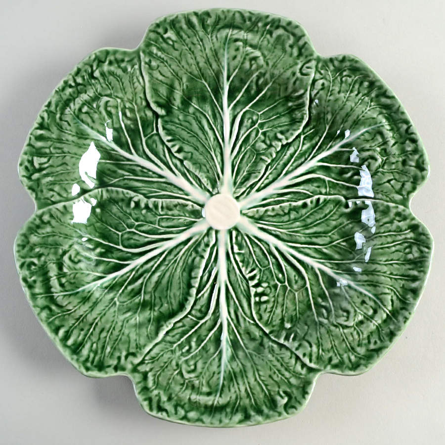 Bordallo Pinheiro Cabbage Green Charger / Presentation Plate