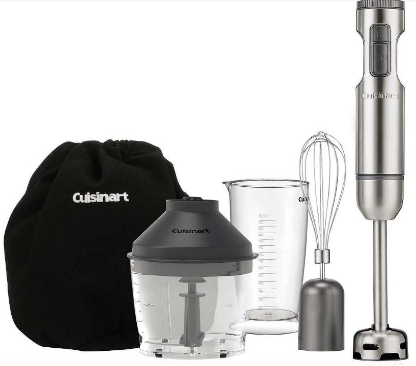 Cuisinart HB-900PCFR Immersion Hand Blender with Storage Bag - Certified Refurbished