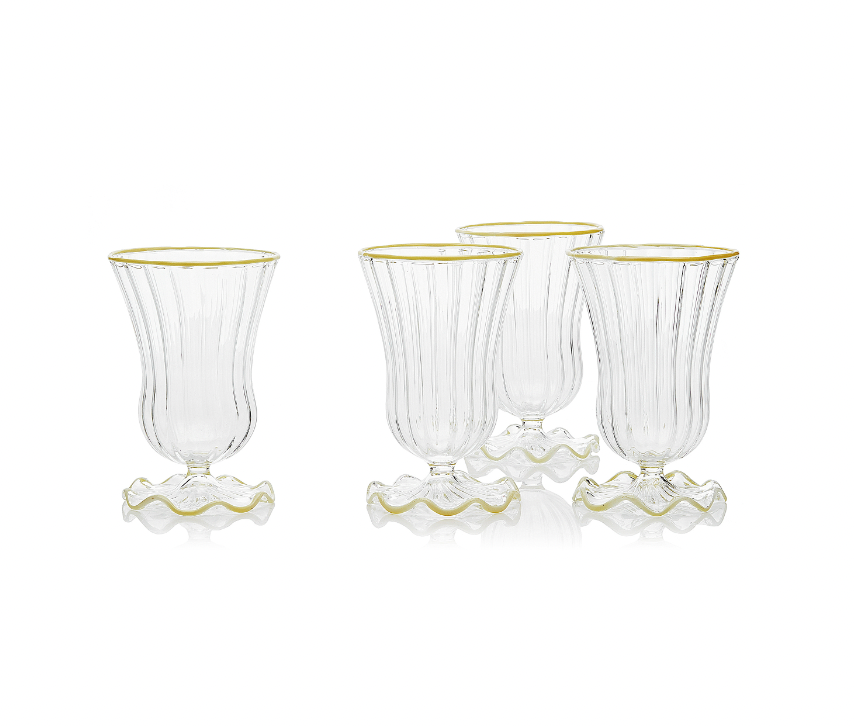 Set-Of-Four Wine Glasses