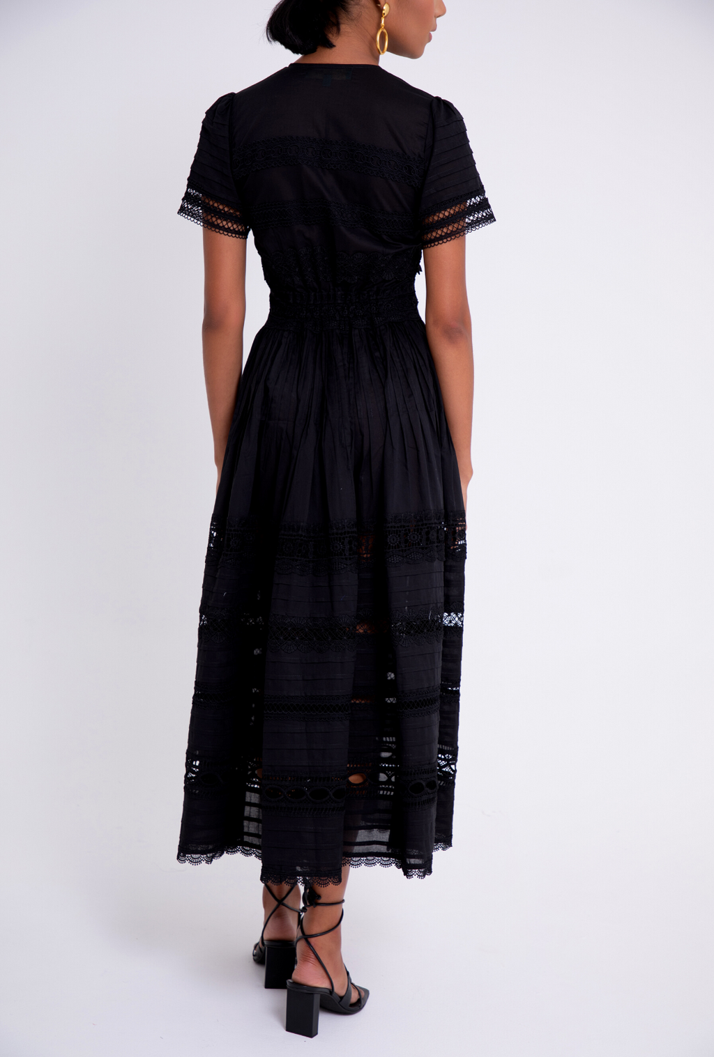 WAIMARI CAMILA DRESS BLACK | Over The Moon