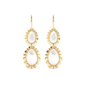 Double Bliss Drop Earrings