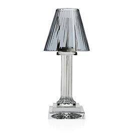 Carmen Candle Lamp Smoke 12" / 30.5cm