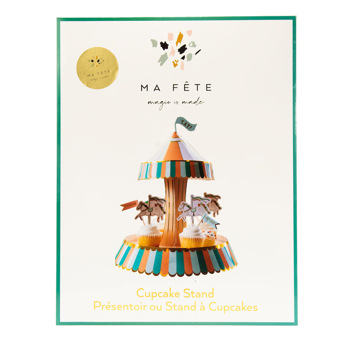 Fun Fair Carousel Cupcake Stand