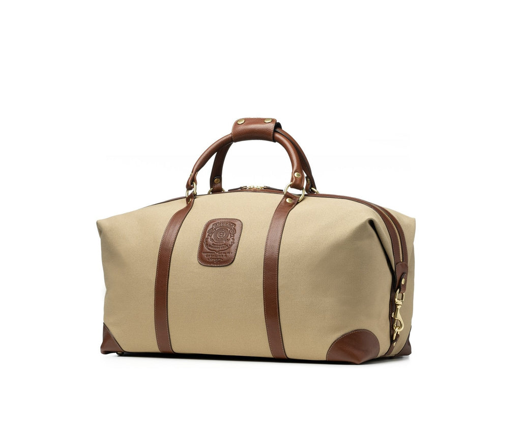 Cavalier II No. 97 Duffel Bag in Twill & Vintage Tan
