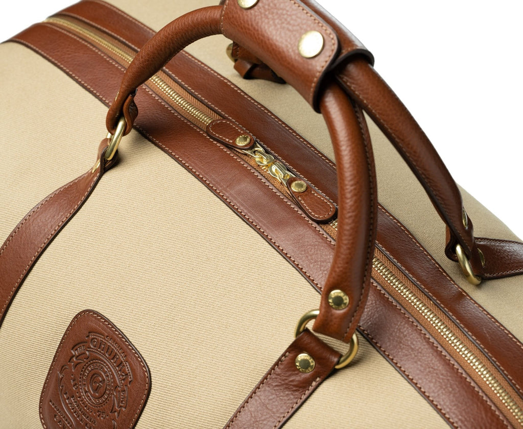 Cavalier II No. 97 Duffel Bag in Twill & Vintage Tan
