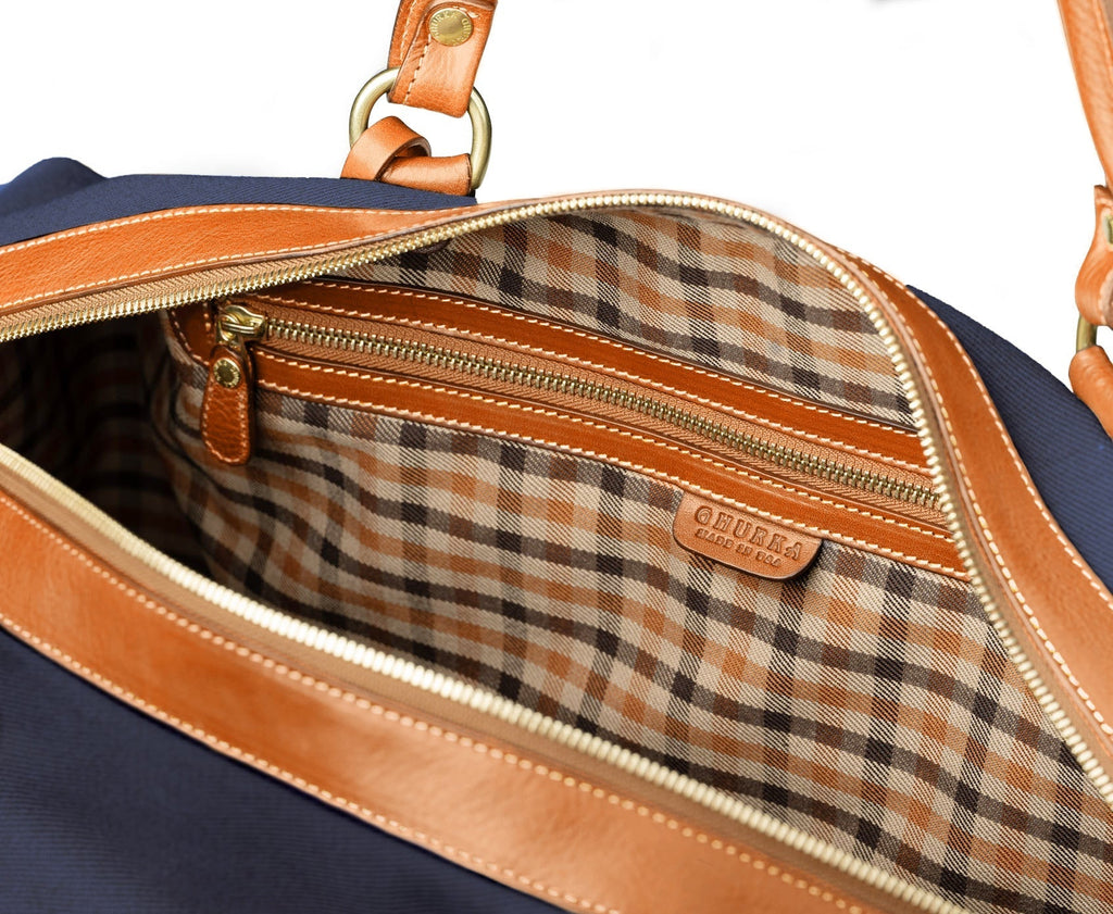 Cavalier II No. 97 Duffel Bag in Twill & Vintage Tan