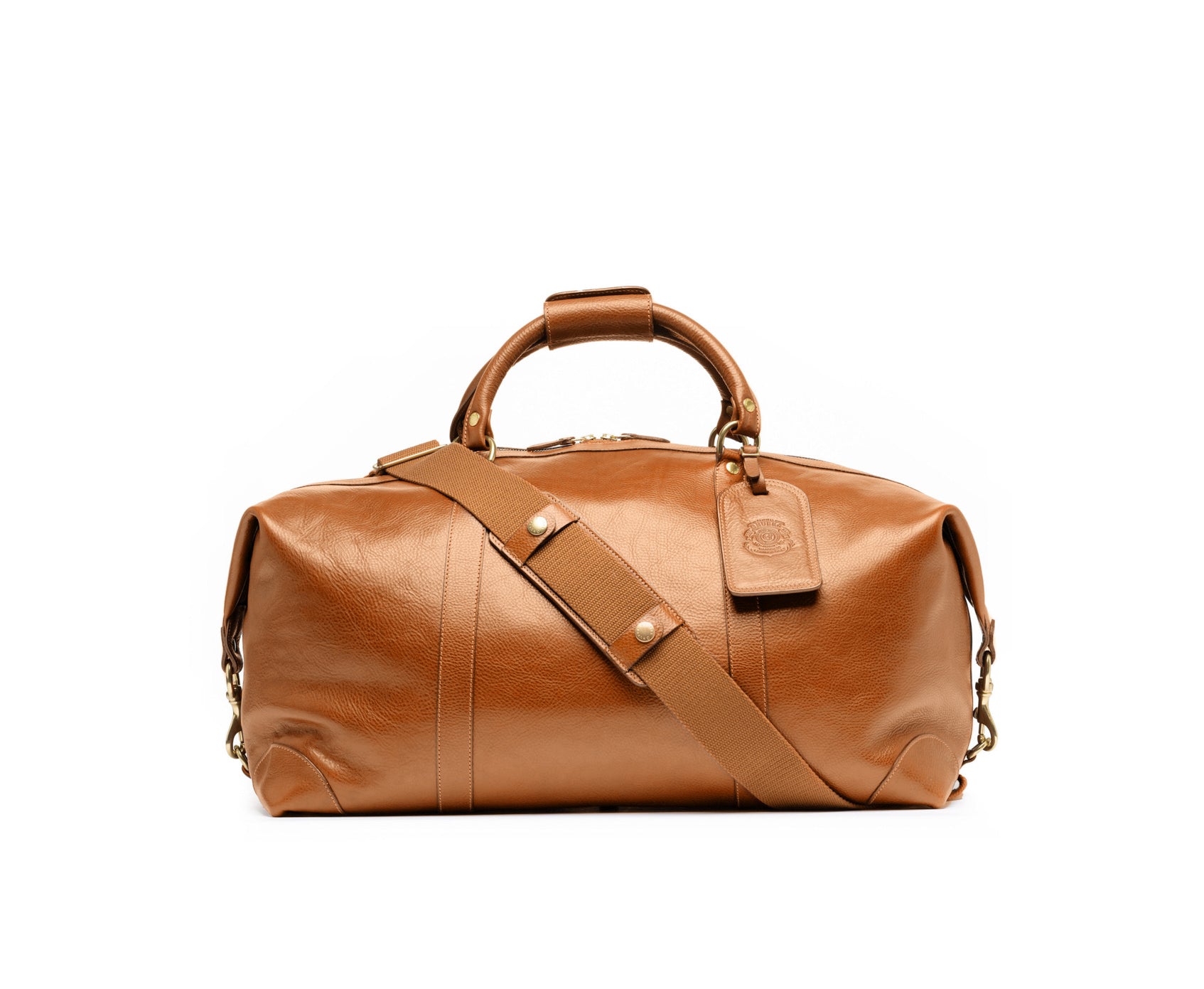 Cavalier II No. 97 Duffel Bag in Vintage Leather | Over The Moon