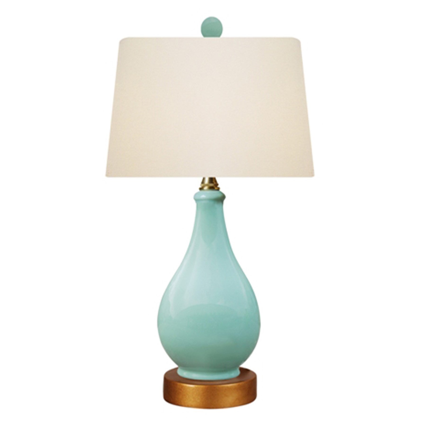 Celadon Porcelain Mini Table Lamp