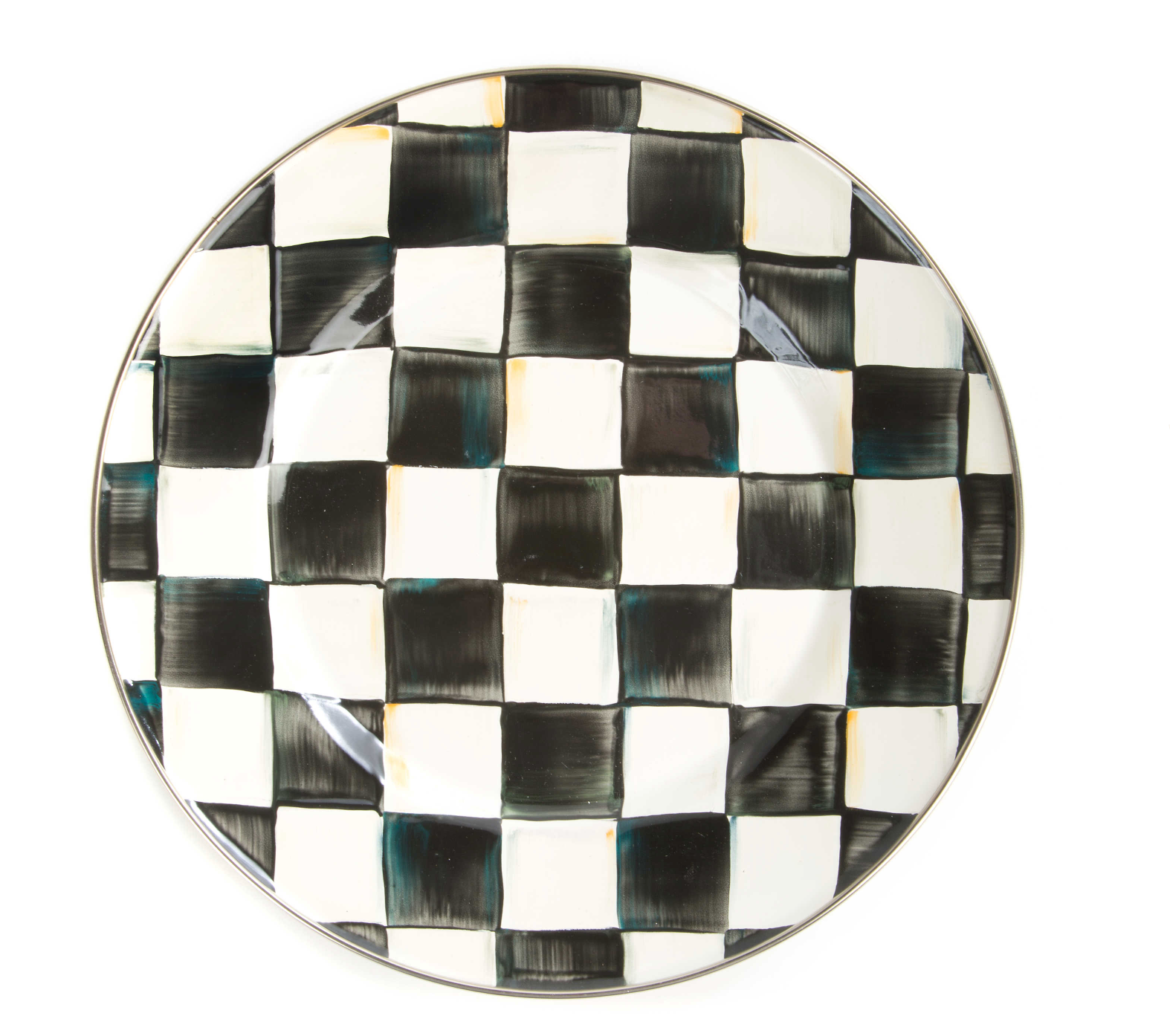 Courtly Check Dinner Plate