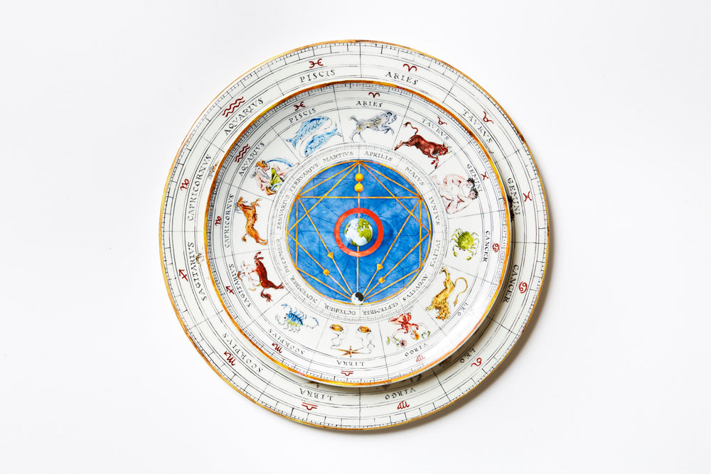 Zodiac Horoscope Dinner Plate