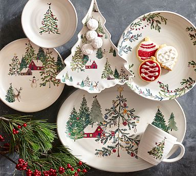 Christmas in the Country Dinnerware Collection