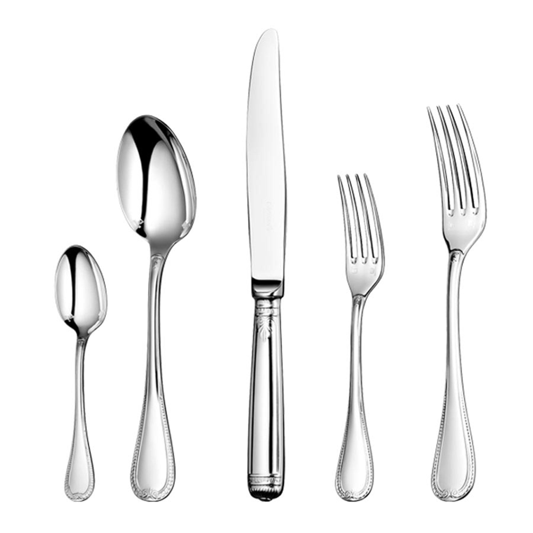 Christofle Malmaison Silverplated 5 Piece Place Setting