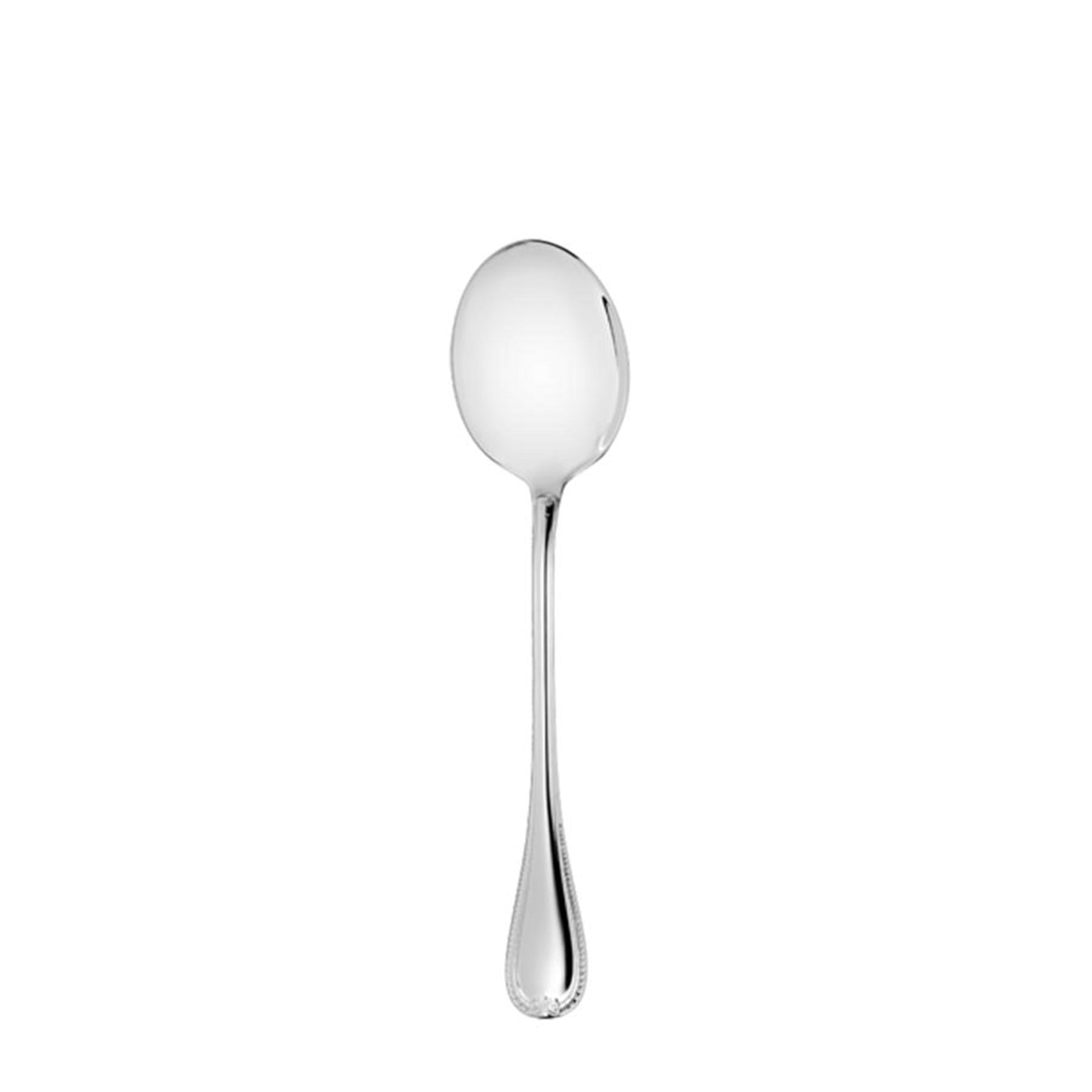 Christofle Malmaison Silverplated Salad Serving Spoon