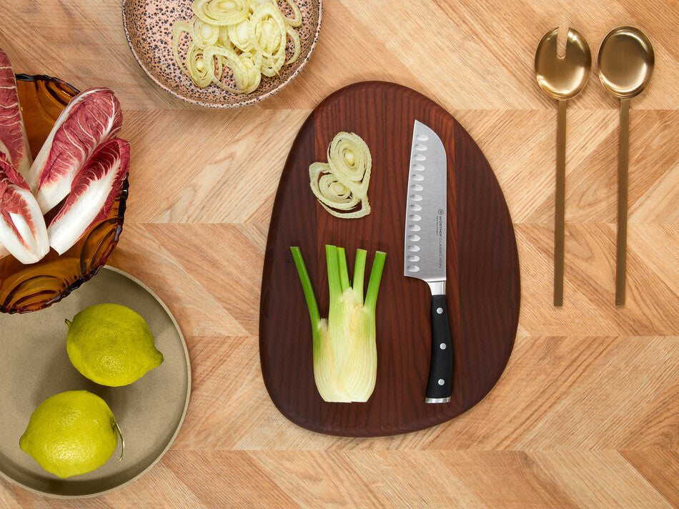 Classic Ikon 7" Hollow Edge Santoku