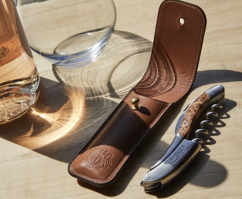 Corkscrew & Case No. 245 | Vintage Chestnut Leather - Ghurka