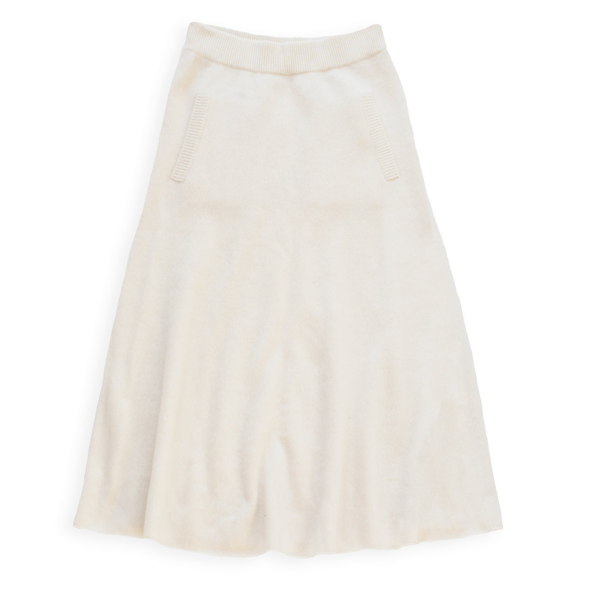 A-Line Cashmere Skirt