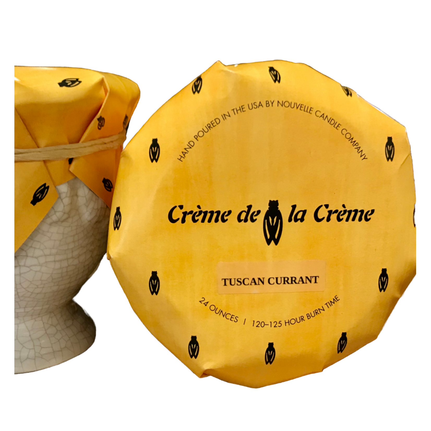 Crème de la Crème Large Signature Candle - Tuscan Currant