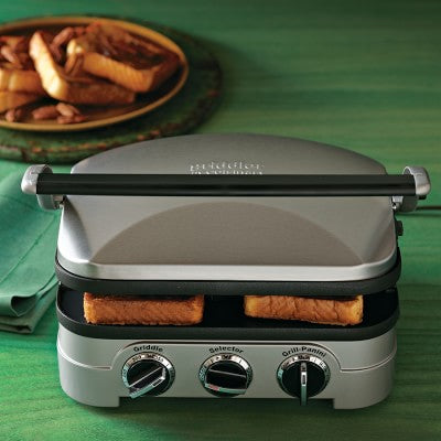 Cuisinart Griddler Grill, Griddle & Panini Press