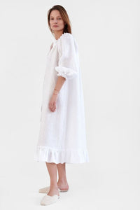 Loungewear Dress in White