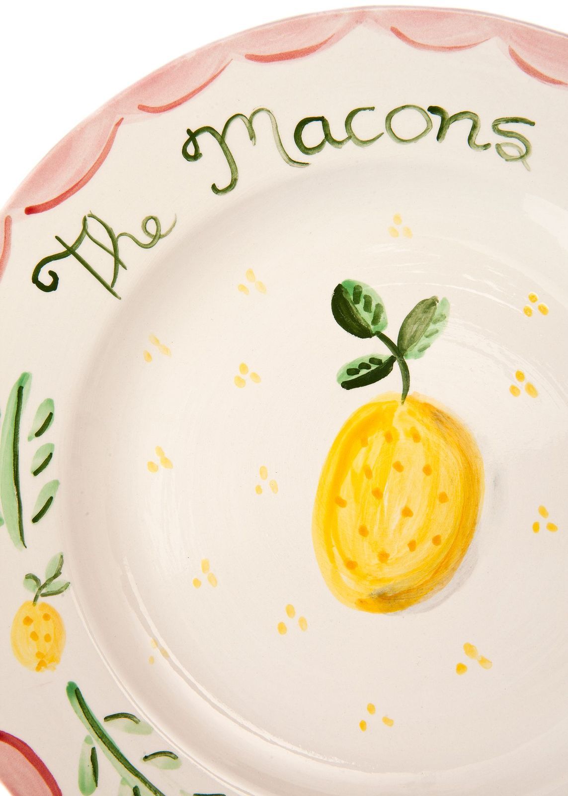 Lemon Plate, 10"