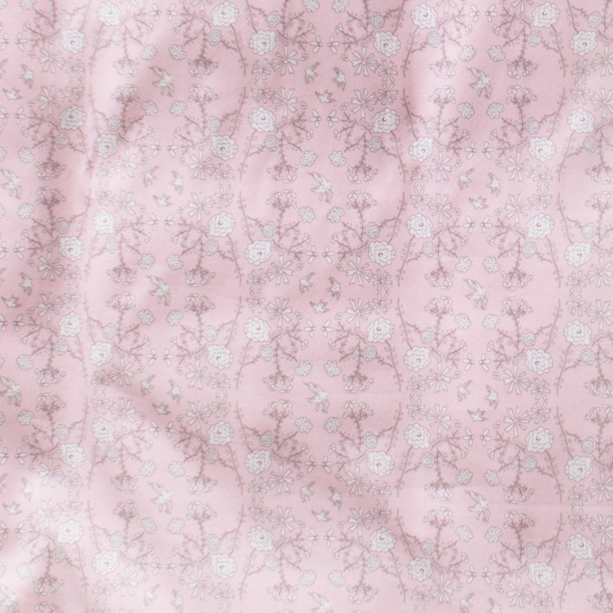 Bird's Song Baby Duvet in Pink