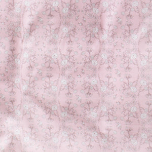 Bird's Song Baby Duvet in Pink