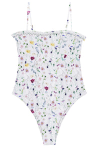 OTM Exclusive: Caroline One-Piece In White Floral