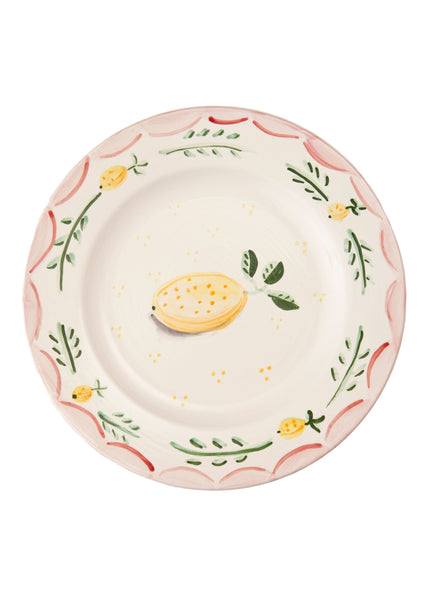 Lemon Plate, 10" Personalized