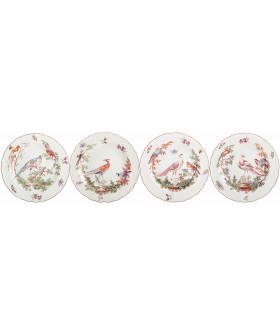 CHELSEA BIRD DINNER PLATES SET OF 4