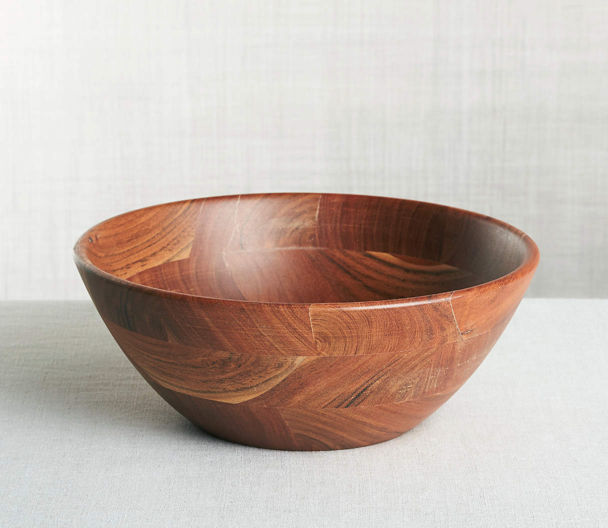 Carson Acacia Serving Bowl