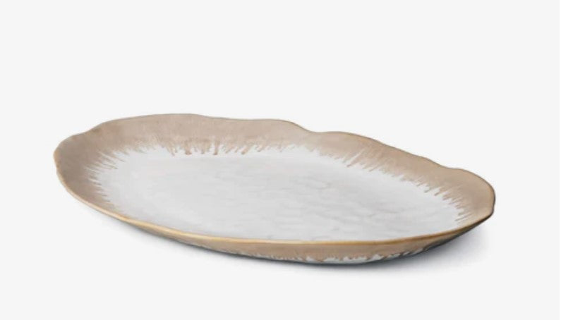 Burlington Oval Platter — Bluff