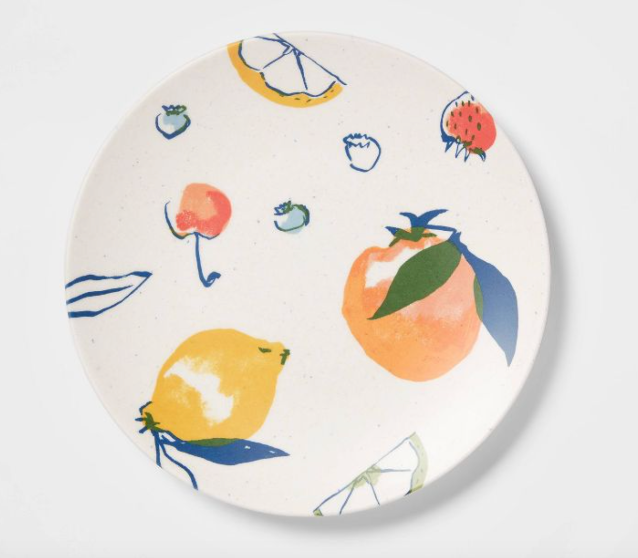 8.5" Bamboo and Melamine Printed Salad Plate - Threshold™