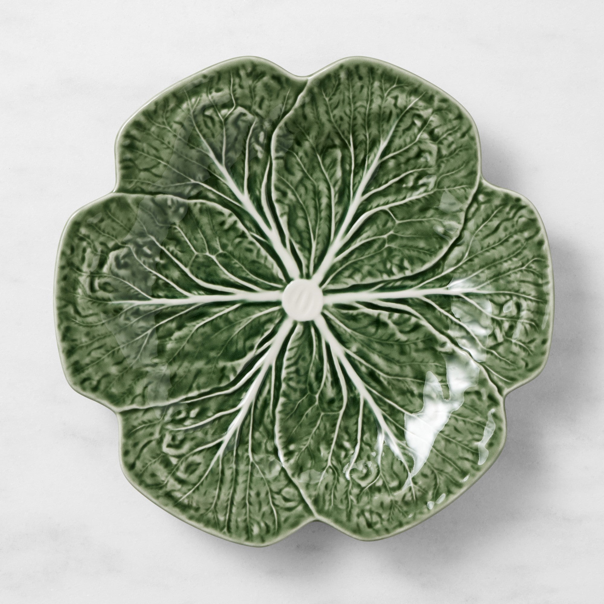 Bordallo Pinheiro Cabbage Dinner Plates Set of 4