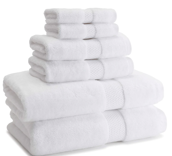 Atelier 800-Gram Towels, Washcloth, White