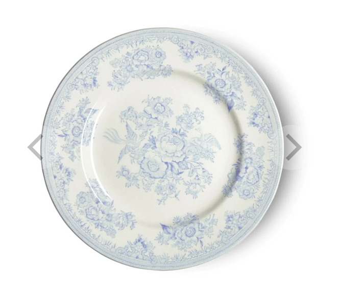 Blue Asiatic Pheasants Plate 10"